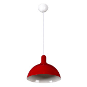 2511/1 Красный (6) Светильник бытовой потолочный (лампочка 220V 40W E27)